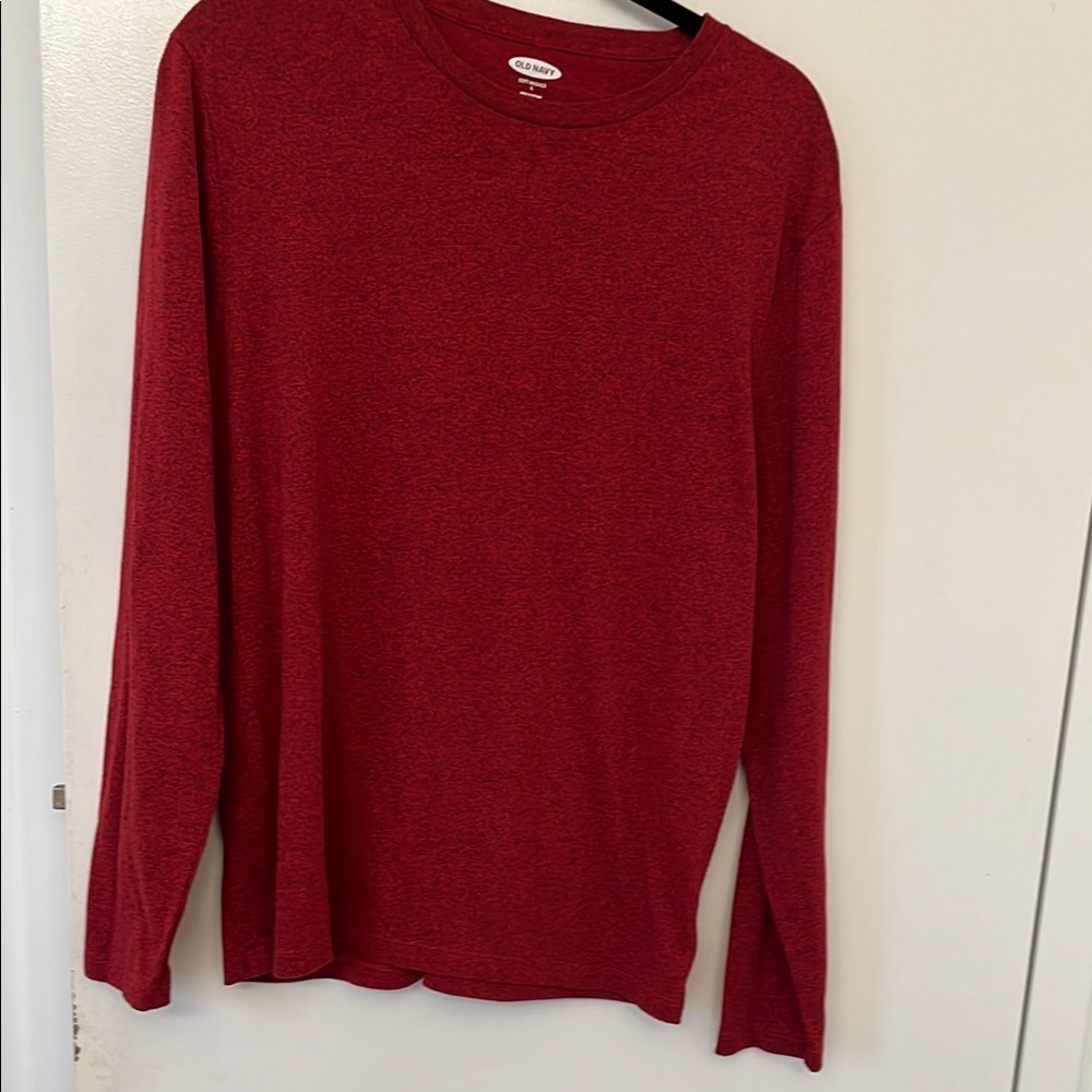 Red Long Sleeve Shirt